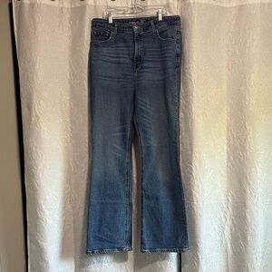 Old Navy Indigo High-Rise Flare Jeans
